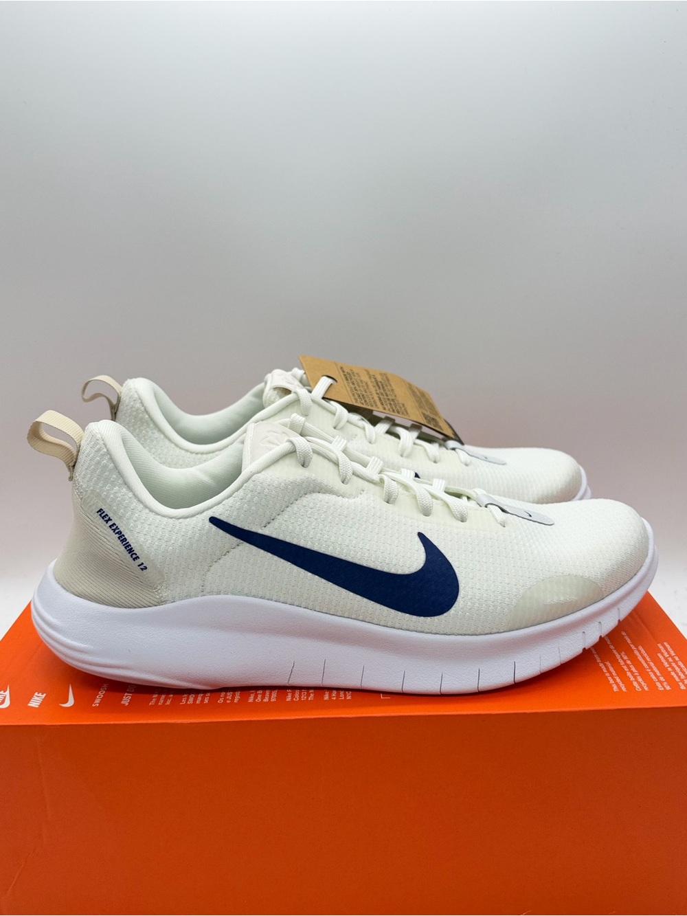 Nike Flex Experience Run 12 Sail White DV0740-103 Men’s Size 8.5